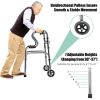 Bi-Level Armrests Adjustable Rehabilitation Equipment Folding Walker